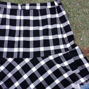 Plaid skirt from gap